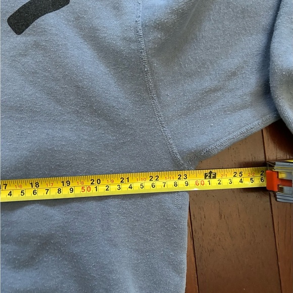 Human Made Heart Logo Hoodie Blue Size Large Oversized EUC - Picture 4 of 10